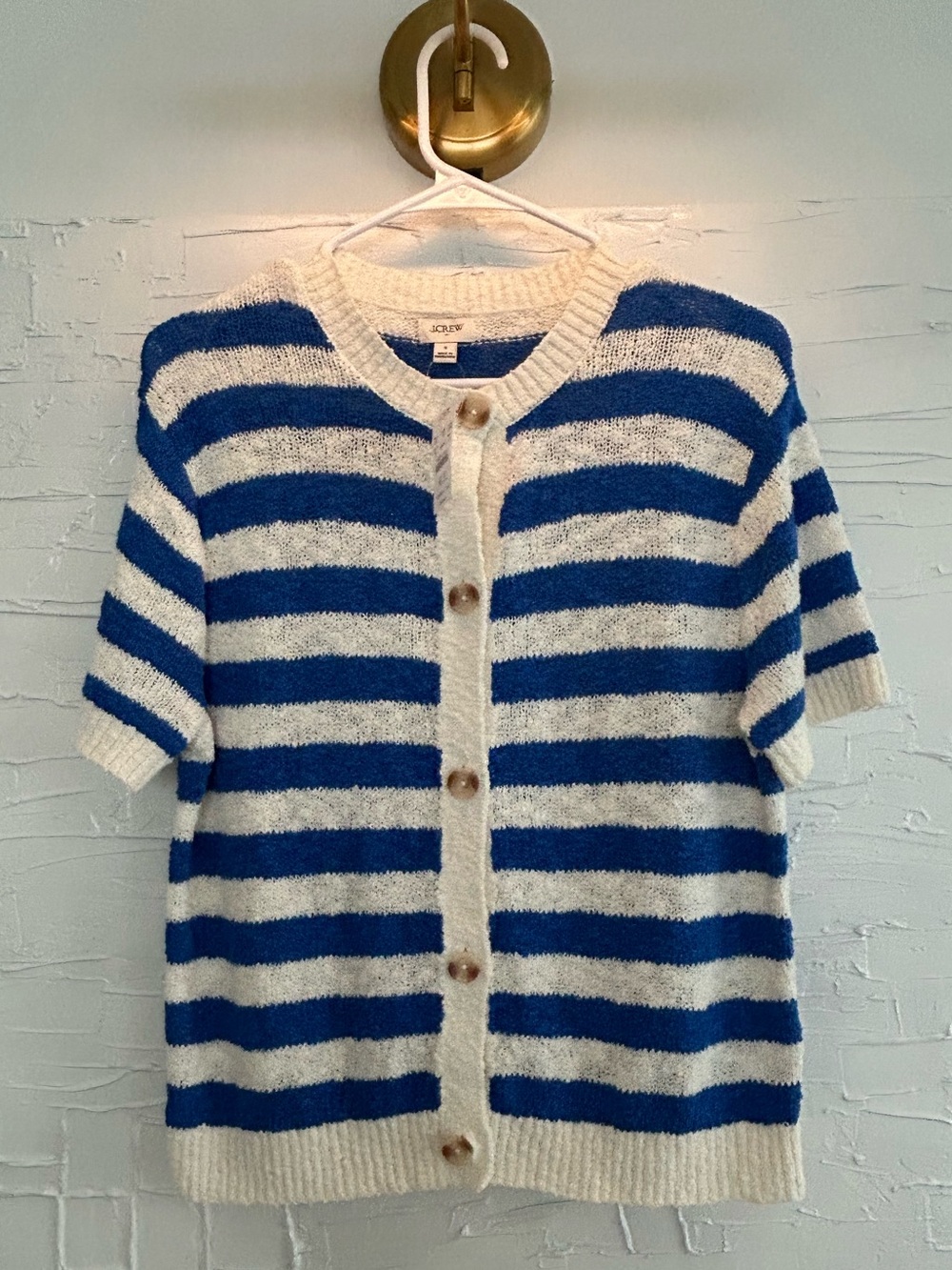 J. Crew NWT Short Sleeve Cardigan